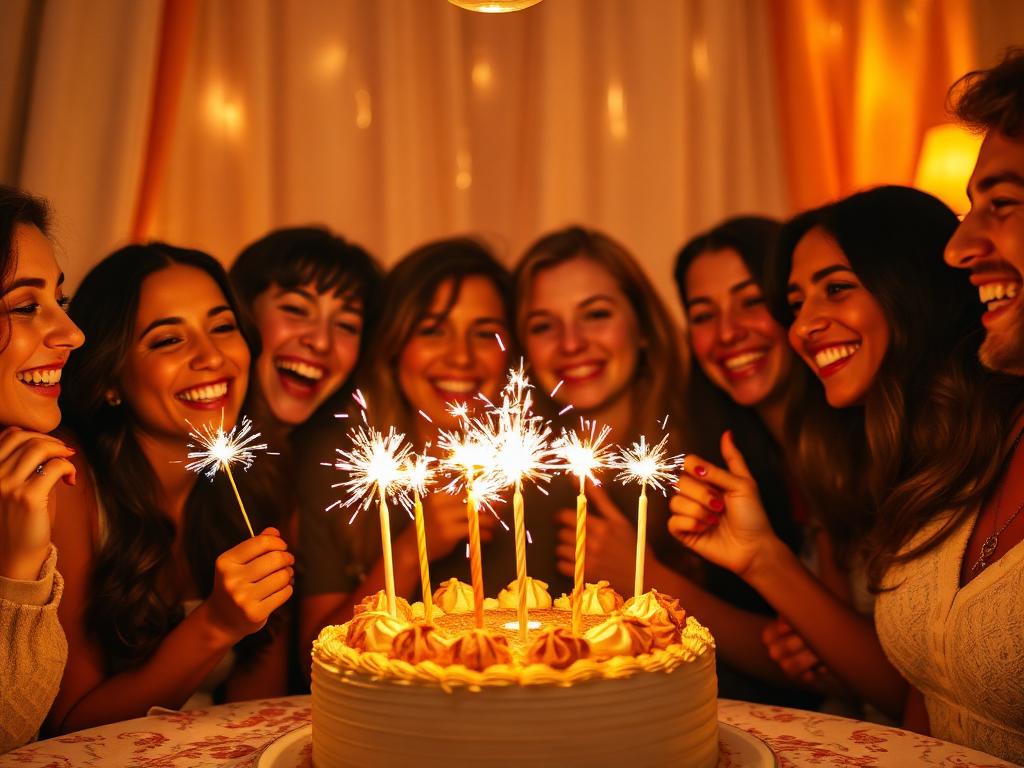 Foto representando aniversários